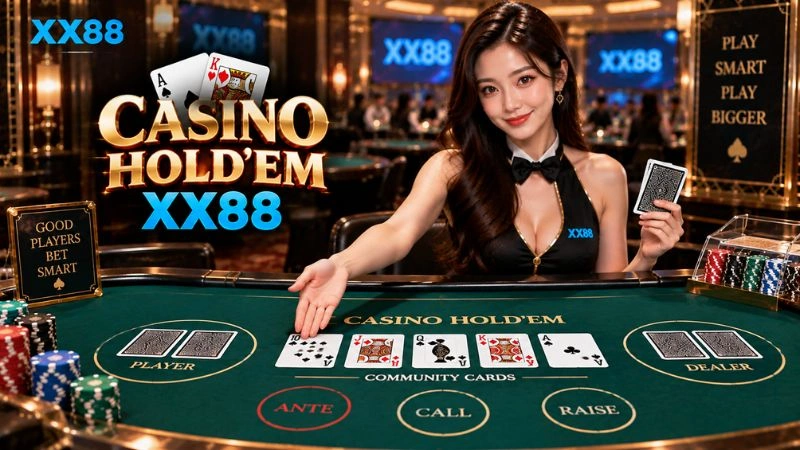 Casino Hold'em XX88 – Luật Chơi, Cửa Cược & Hướng Dẫn